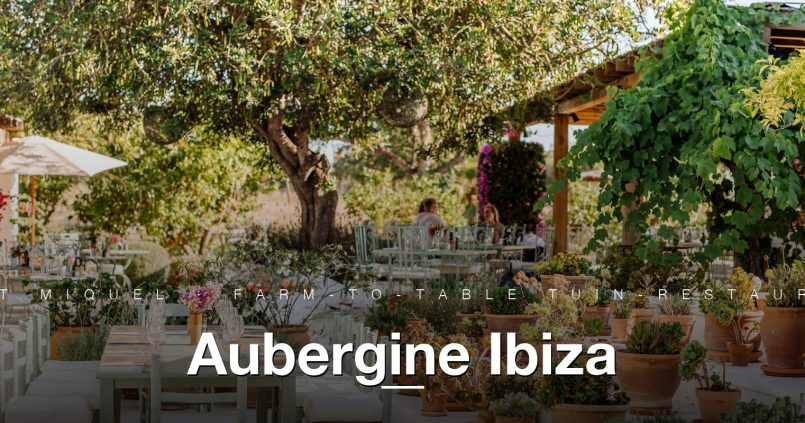 Aubergine by Atzaró in Sant Miquel, Ibiza, met tuin-terras en pijnbomen