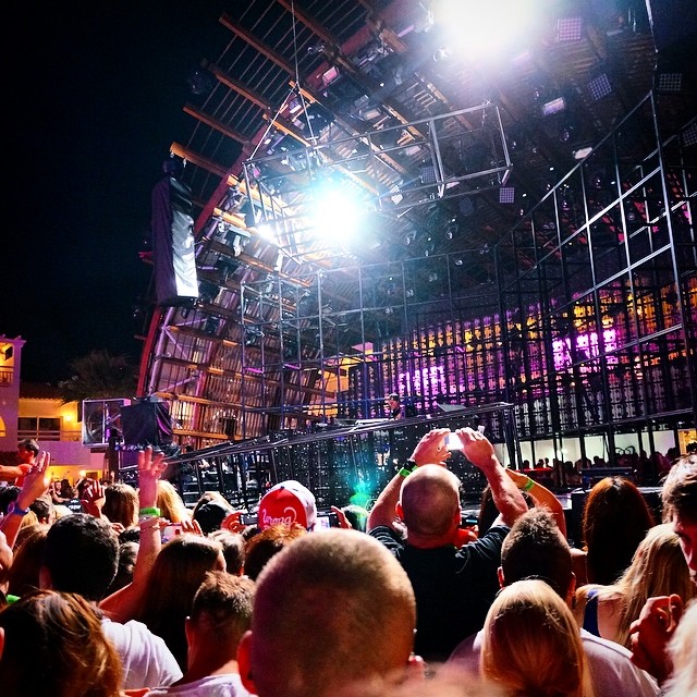 Avicii draaide op Ushuaïa Ibiza in 2014