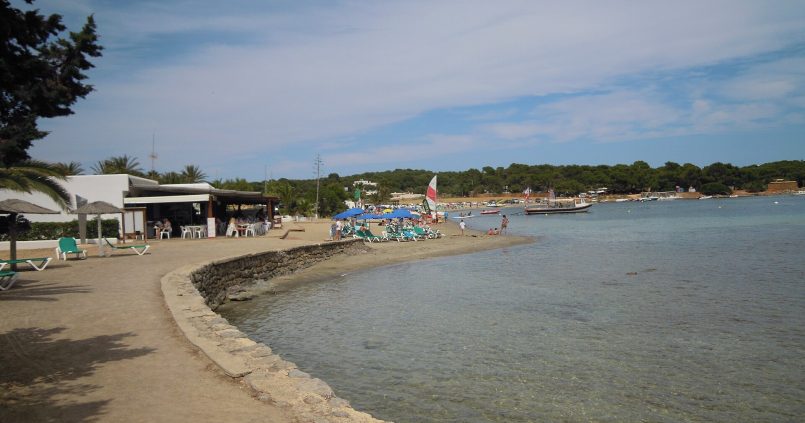 Strand op Ibiza