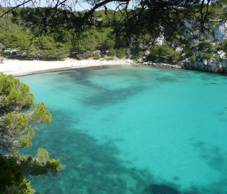 Strand op Menorca