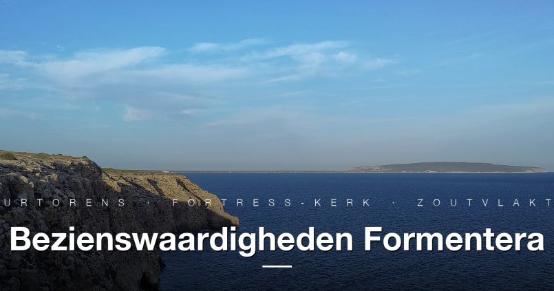 Cap de Barbaria kliffen op Formentera, zuidelijkste punt van het eiland