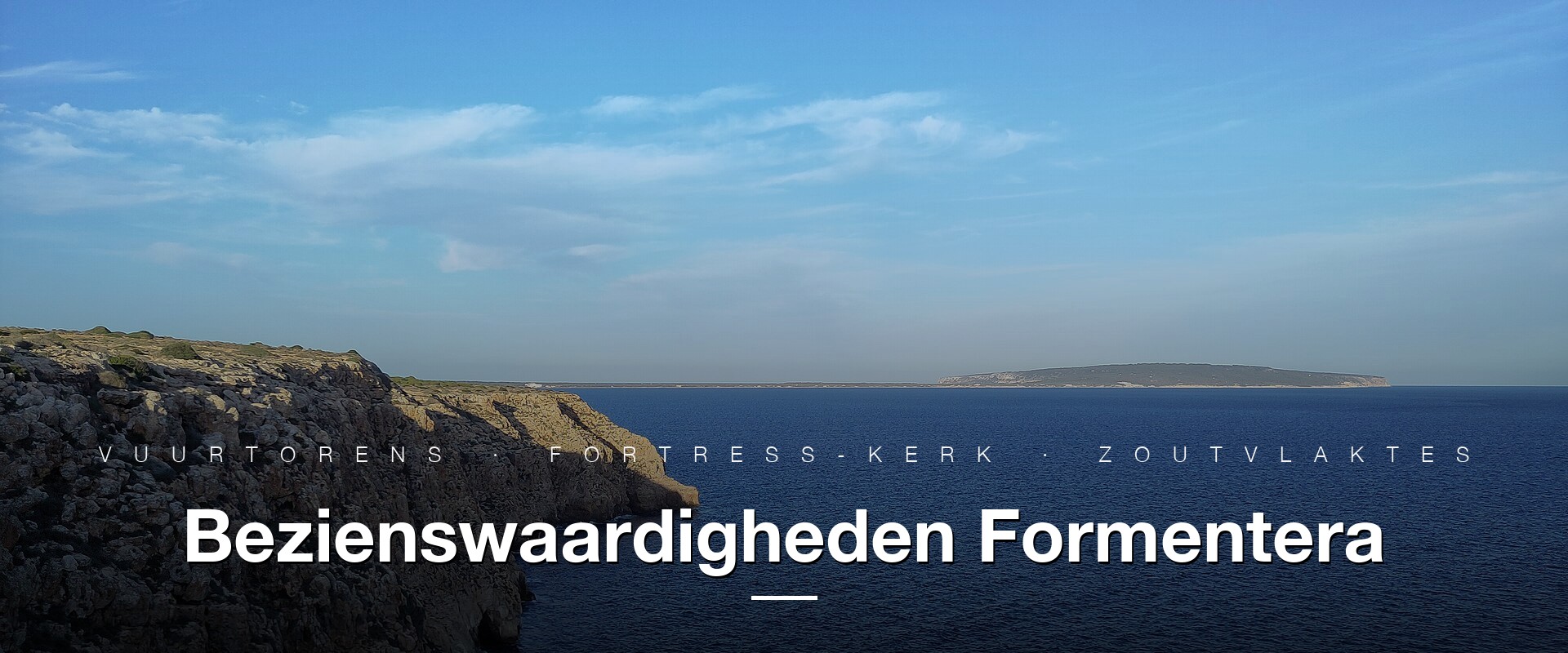Cap de Barbaria kliffen Formentera