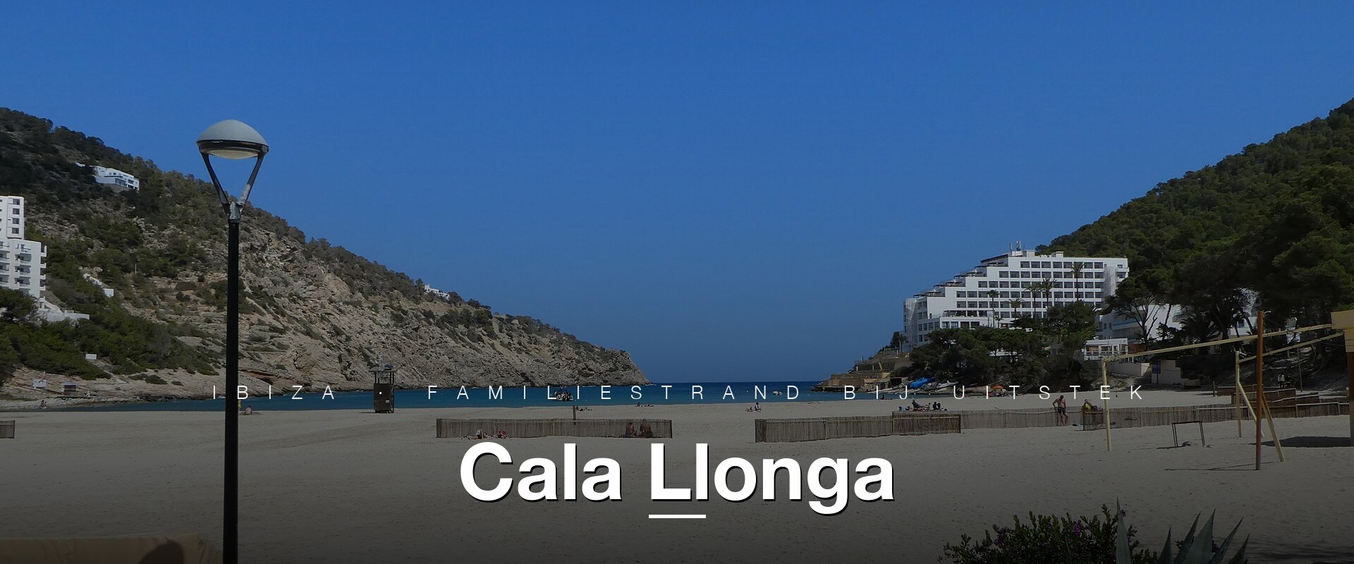 Cala Llonga Ibiza familiestrand oostkust