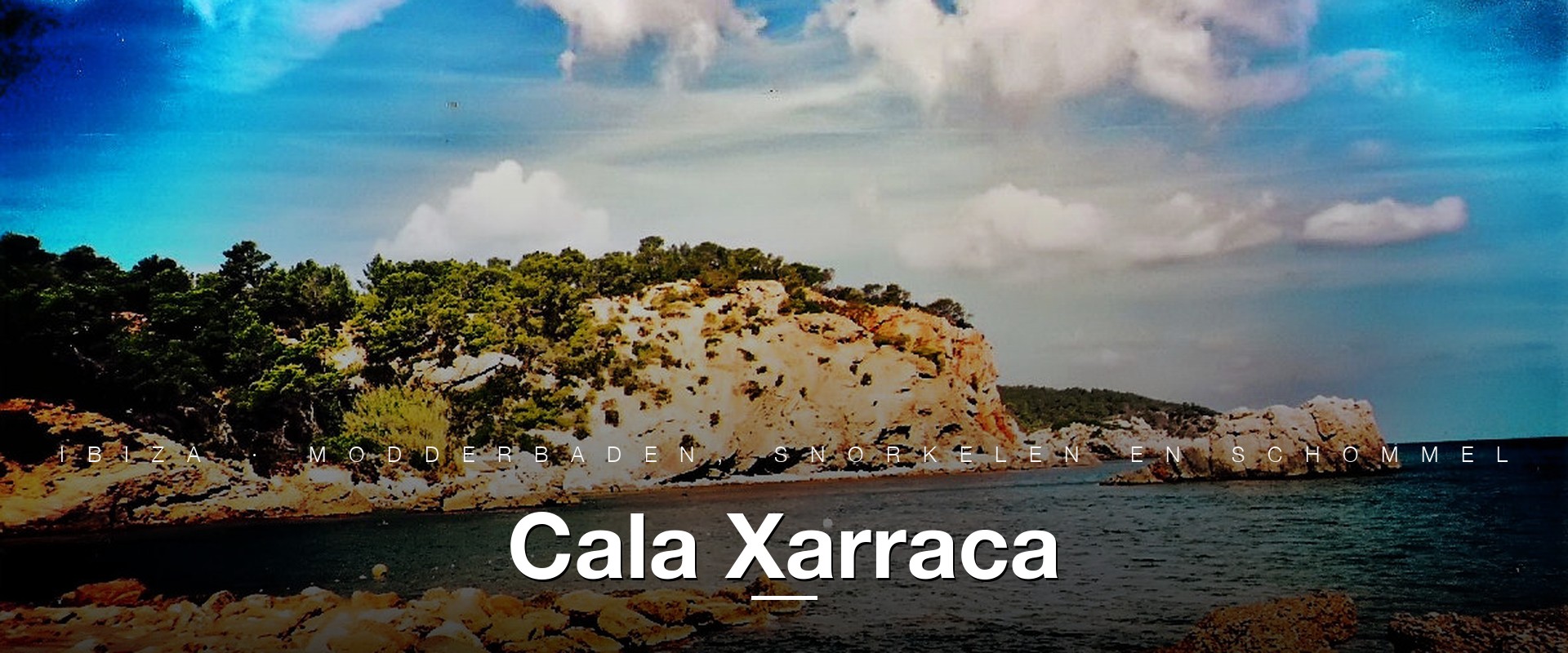 Cala Xarraca noordkust Ibiza