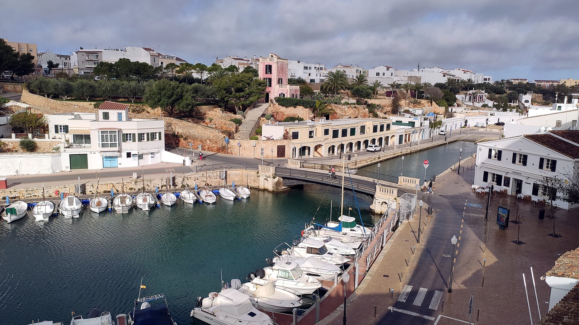 Haven van Ciutadella op Menorca