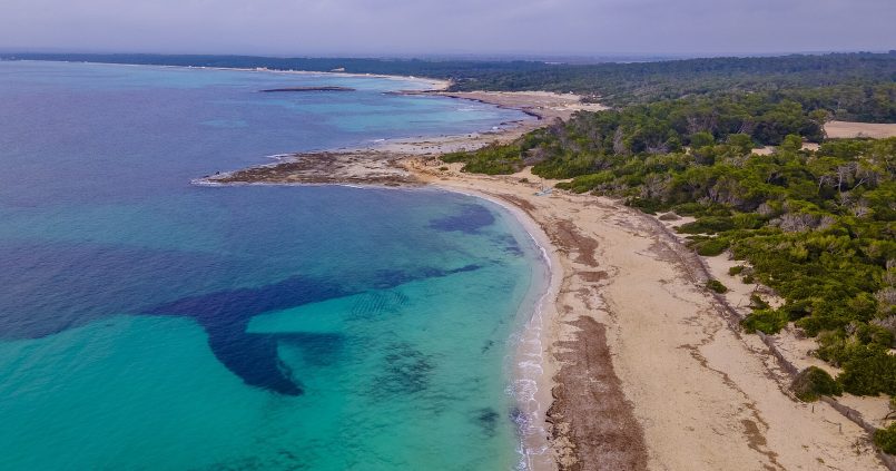 Es Trenc strand op Mallorca