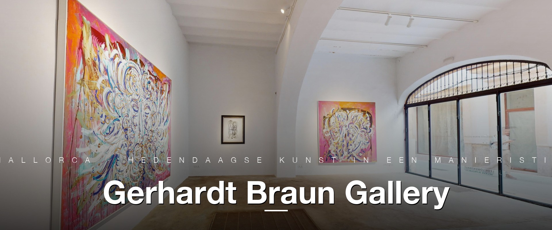 Gerhardt Braun Gallery Palma de Mallorca interieur