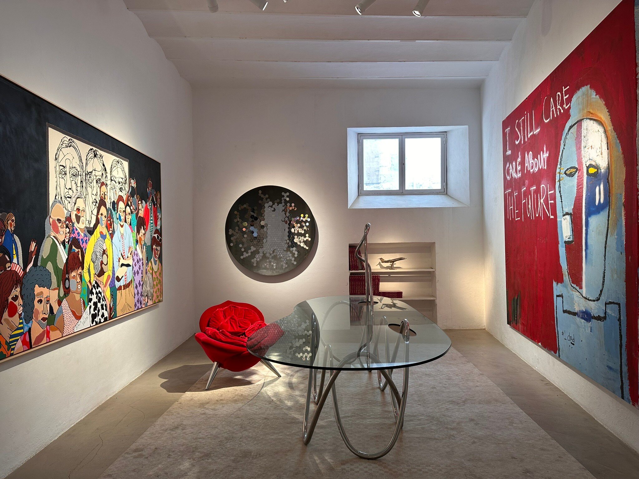 Tentoonstellingsruimte bij Gerhardt Braun Gallery