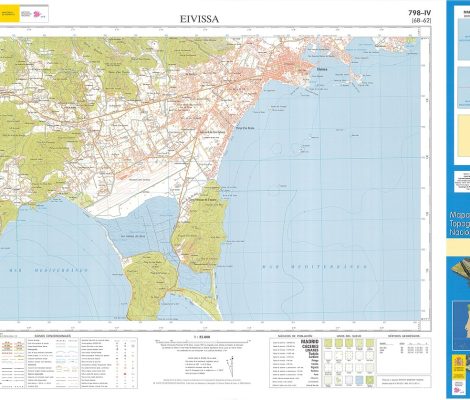 Topografische kaart van Ibiza (Eivissa) — basisfeiten