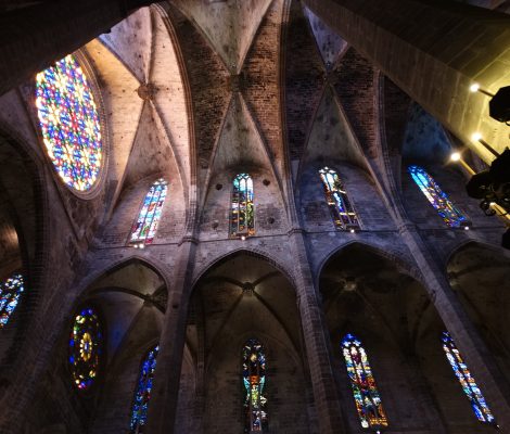 Interieur van La Seu kathedraal in Palma