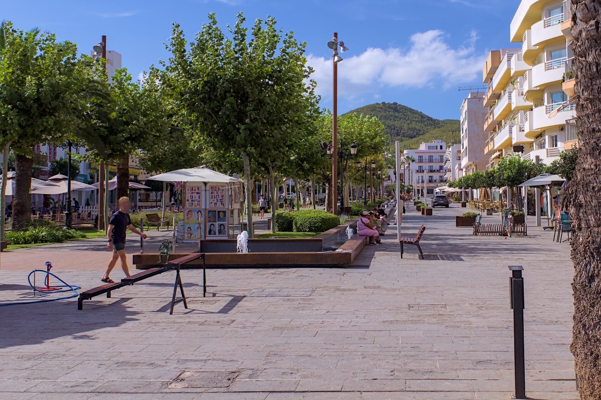 Passeig de s'Alamera in Santa Eulària