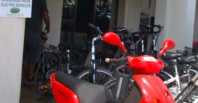 Scooter op Formentera