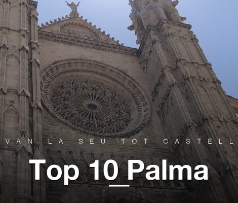 Catedral La Seu in Palma, het iconische hoogtepunt van Mallorca's hoofdstad
