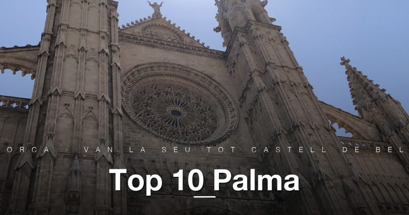 Catedral La Seu in Palma, het iconische hoogtepunt van Mallorca's hoofdstad