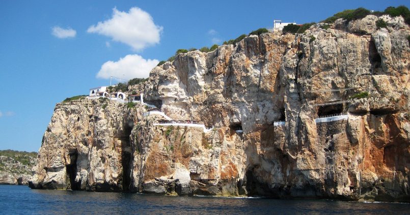 Cova d'en Xoroi Menorca op Menorca