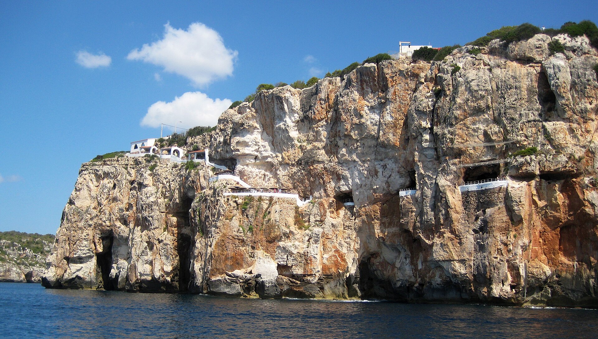 Cova d'en Xoroi Menorca op Menorca