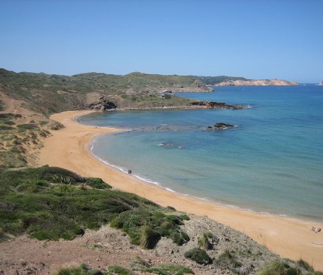 Platja de Cavalleria Menorca op Menorca