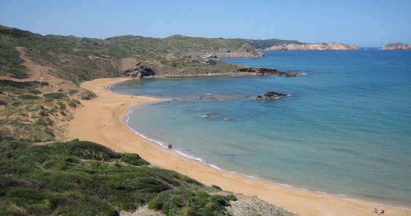 Platja de Cavalleria Menorca op Menorca