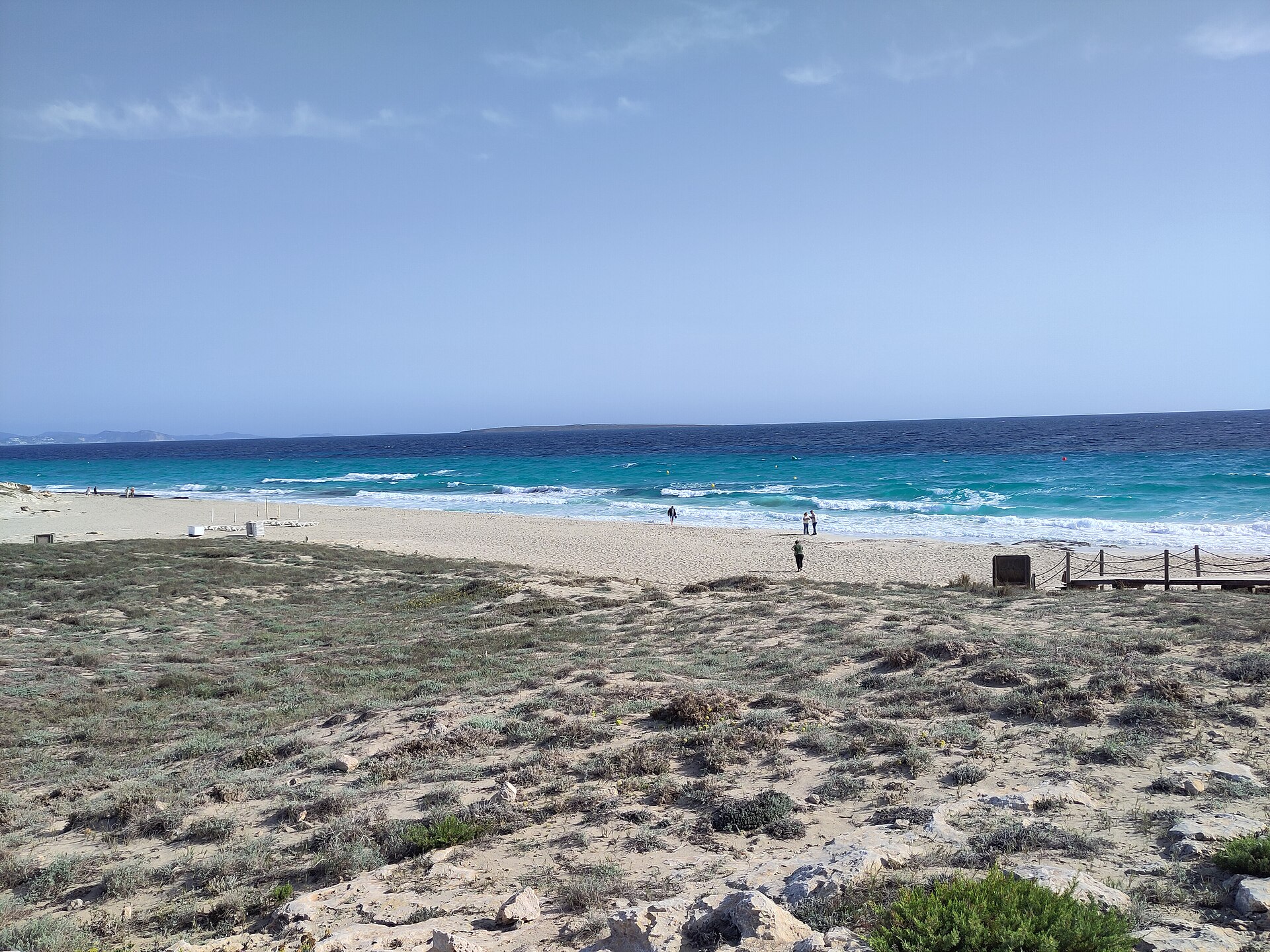 platja de llevant formentera