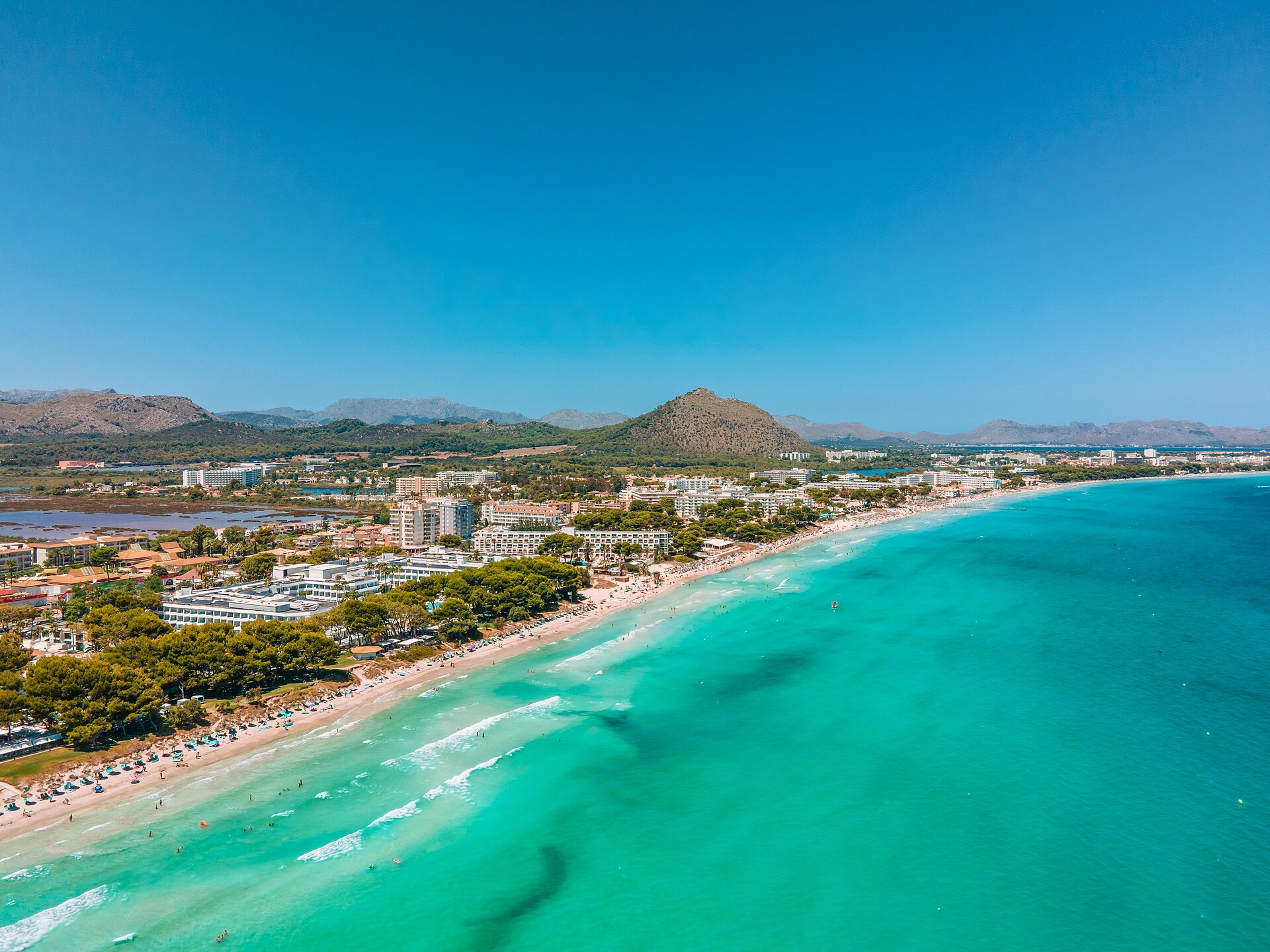 Playa de Muro Mallorca: het beste familiestrand aan de baai van Alcúdia 1 De lage duinen achter Playa de Muro, Mallorca