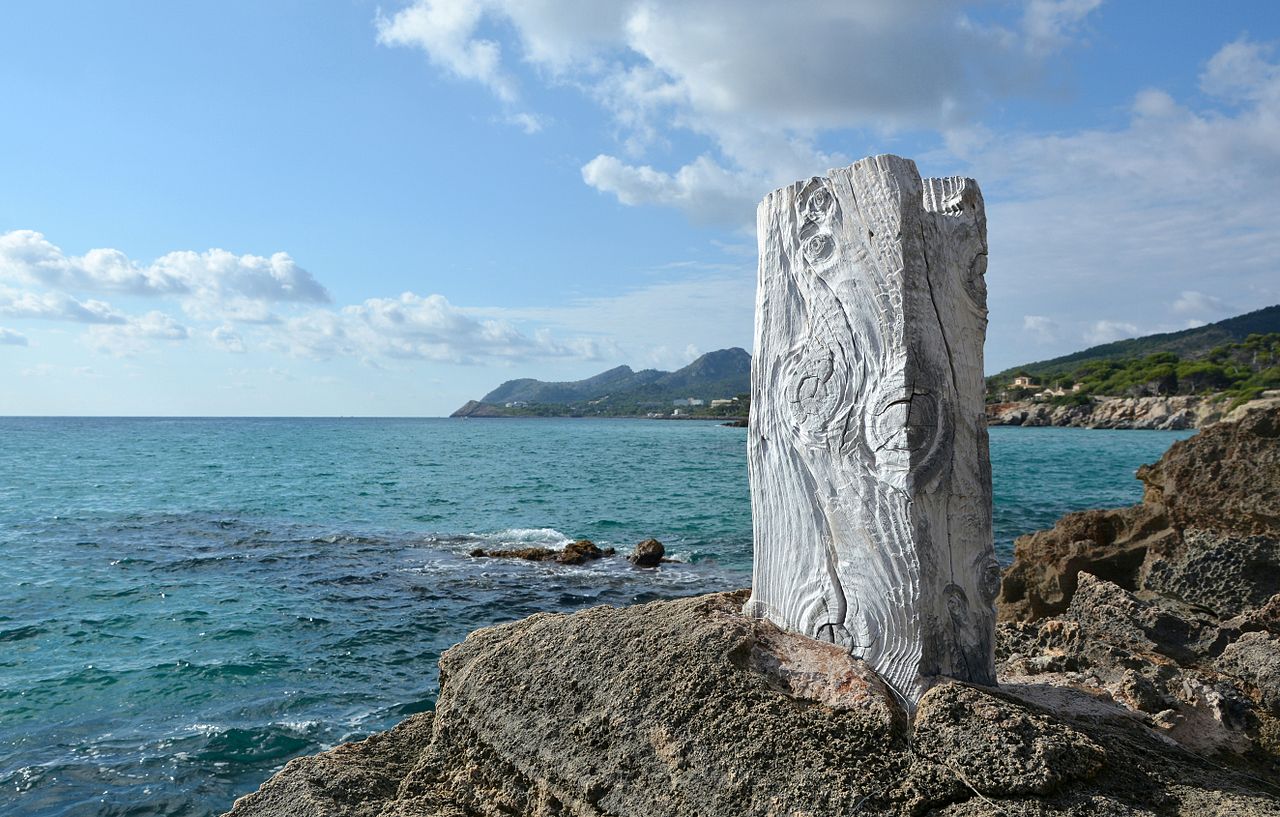 De haven van Cala Rajada.
