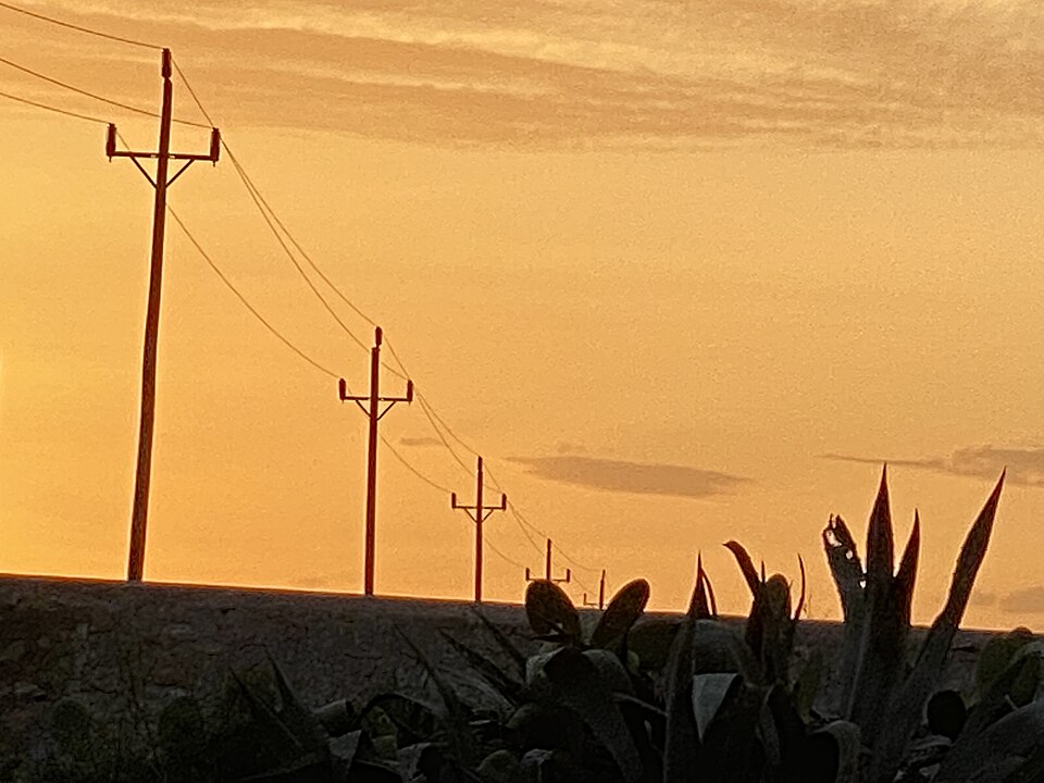 De vuurtoren Far de la Mola op het oostelijke plateau van Formentera