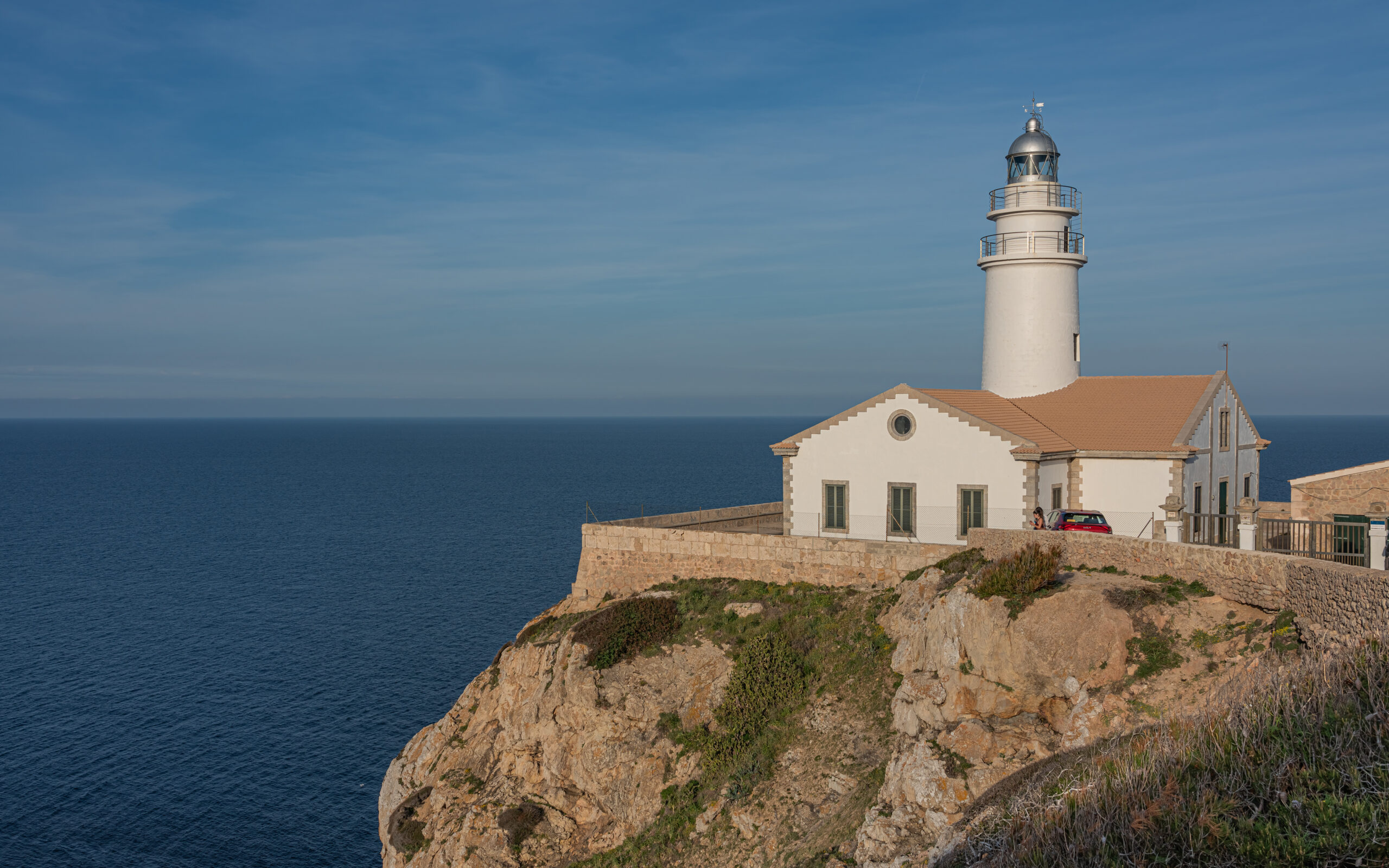 De Far de Capdepera, de vuurtoren uit 1861 op de kaap bij Cala Ratjada