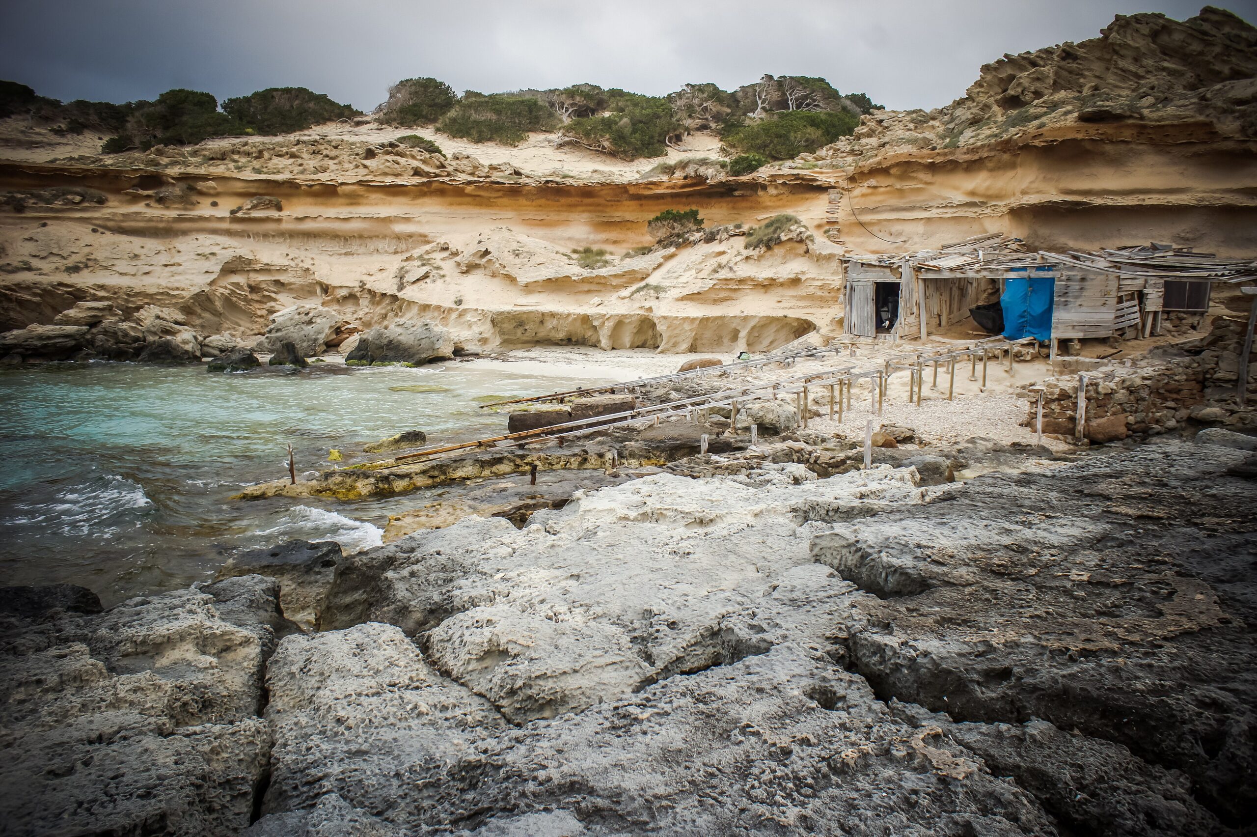 Es Caló des Mort Formentera: het meest gefotografeerde baaitje van het eiland 4 Es Caló des Mort Formentera, foto 3