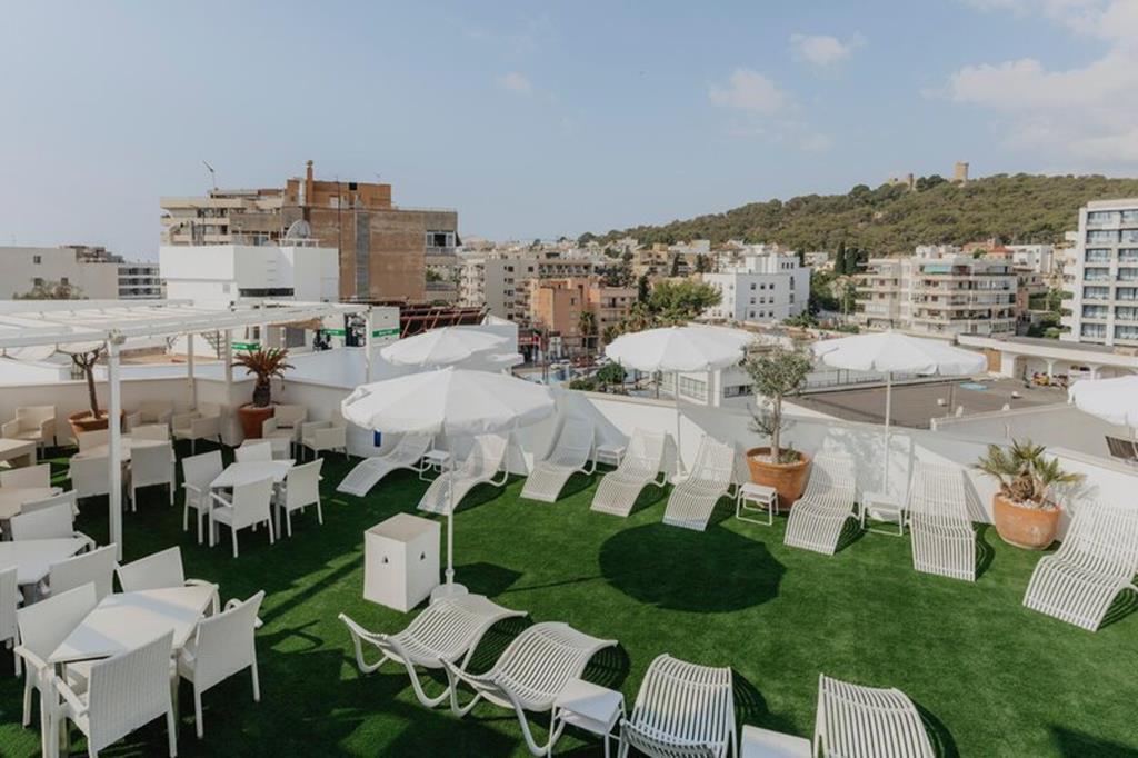 Gomila Palma: studio’s met dakzwembad 3 Gomila Palma Apartments op Mallorca