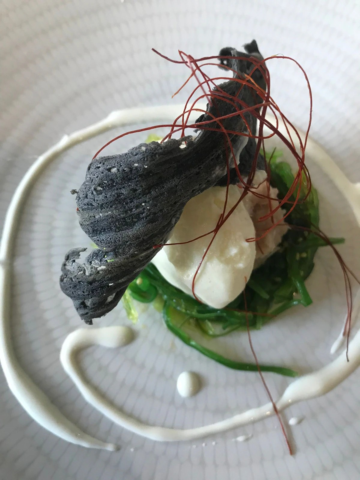 Verzorgd bord uit de keuken van Mirador de Cabrera op Mallorca