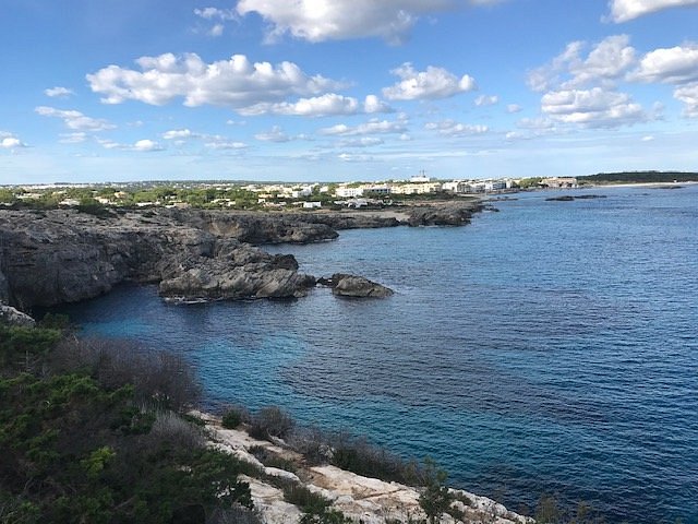 Punta Prima Formentera: wachttoren, zonsondergang en zwemmen vanaf de rotsen 3 Punta Prima Formentera, foto 2