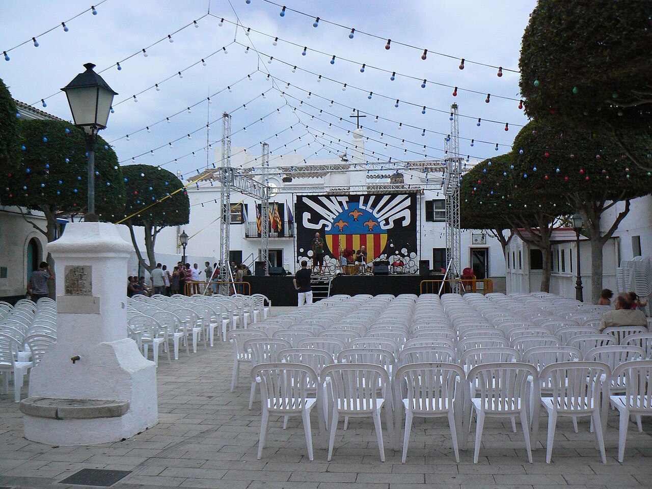 Sant Lluís Menorca: het witte Franse dorp met molens 3 Sant Lluís Menorca, foto 2