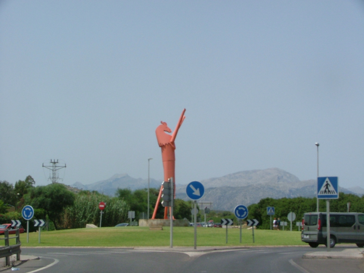 Rotonde bij Alcúdia op Mallorca